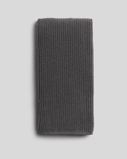 Dark Grey Soft Rib Towels