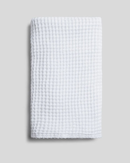 White Waffle Towels