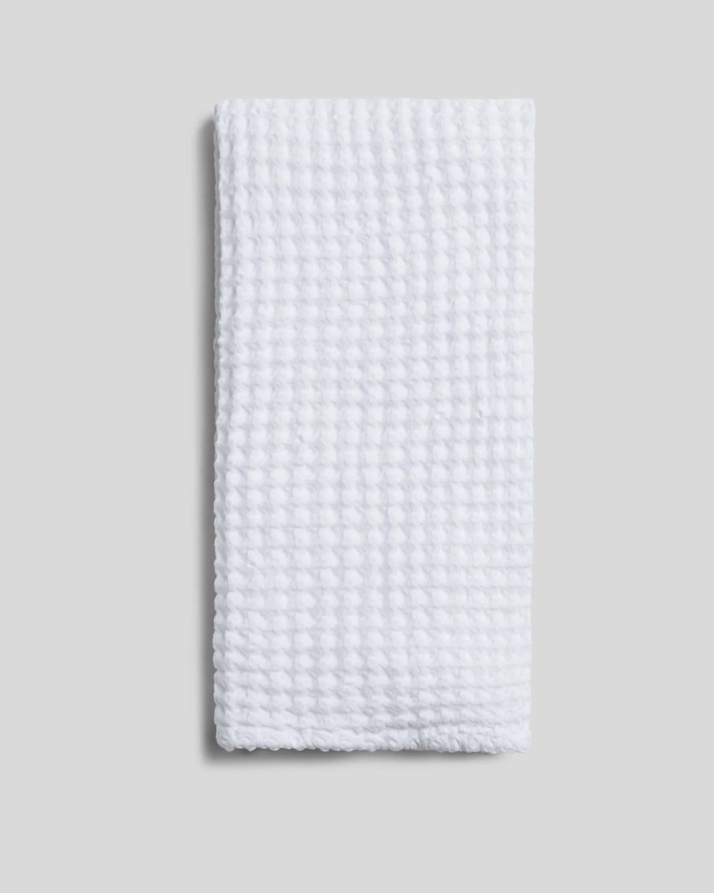 White Waffle Towels