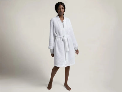 White Waffle Robe