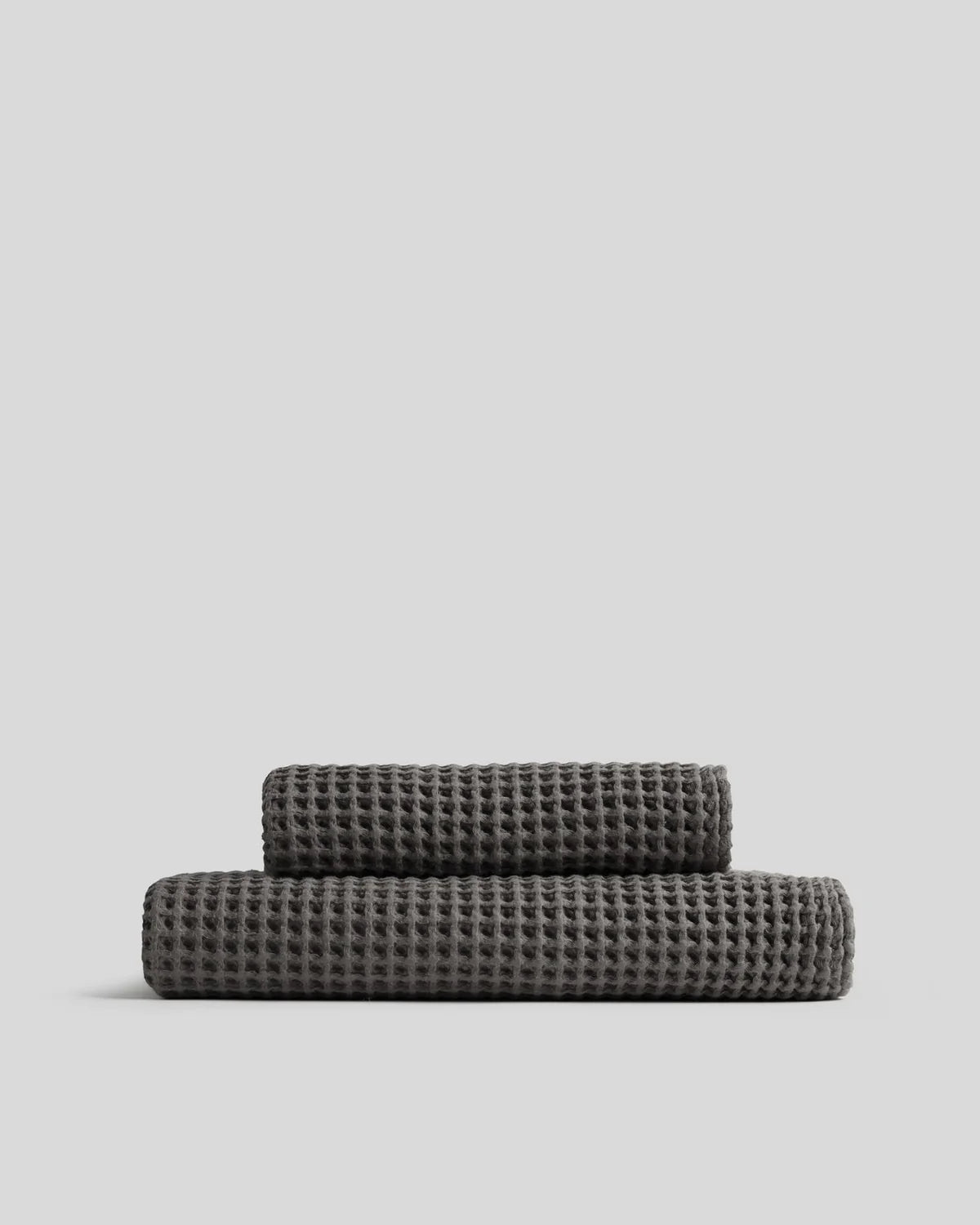Charcoal Waffle Towels